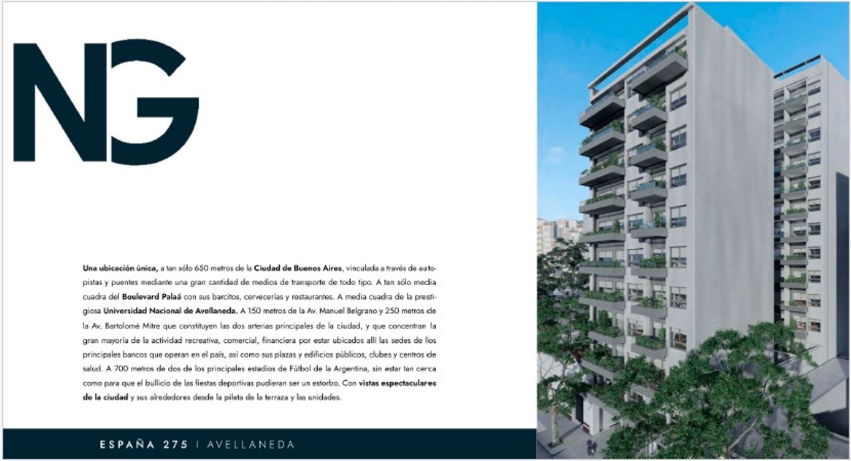 MONOAMBIENTE A ESTRENAR EN ESPAÑA 275 - GENESIS AVELLANEDA