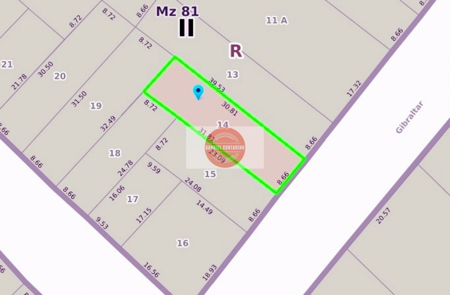 Terreno en zona Industrial - Gibraltar 1600 Sarandi